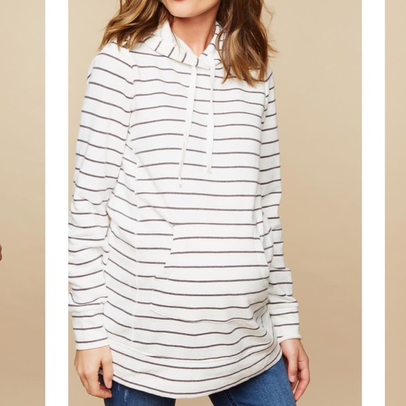 motherhood maternity hoodie